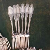 12 forks and 12 spoons ercuis empire model