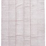 Wool Shaggy rug 200x300 cm , Hand made wool apricot orange carpet