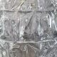 Pair of chiseled glass wall sconces
