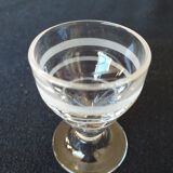 Série de 9 verres à liqueur