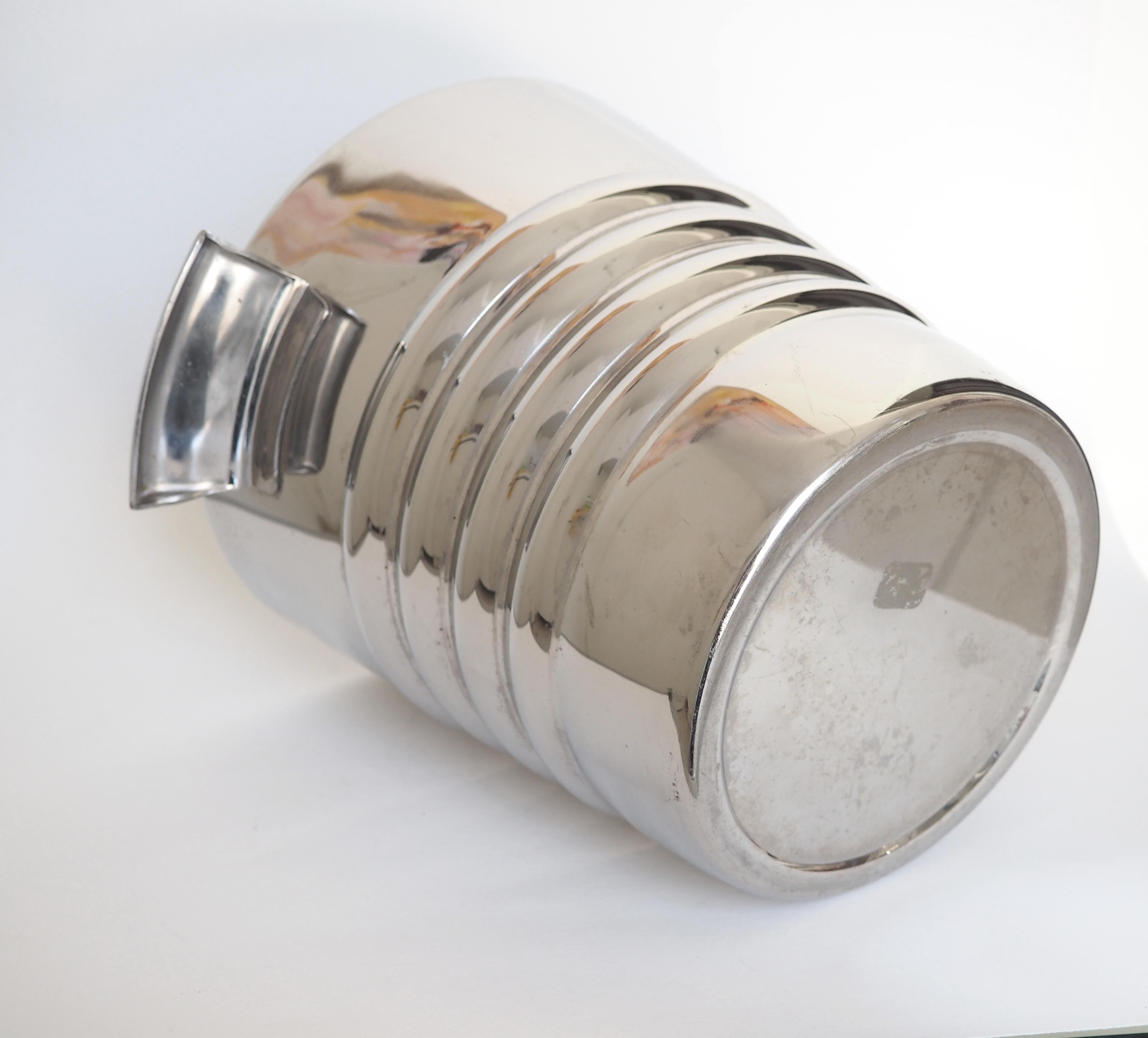 Chrome ice bucket