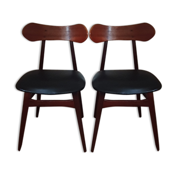 Pair of Louis Van Teeffelen chairs