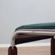 Chaises tubulaires vintage en chrome et bois des années 1970