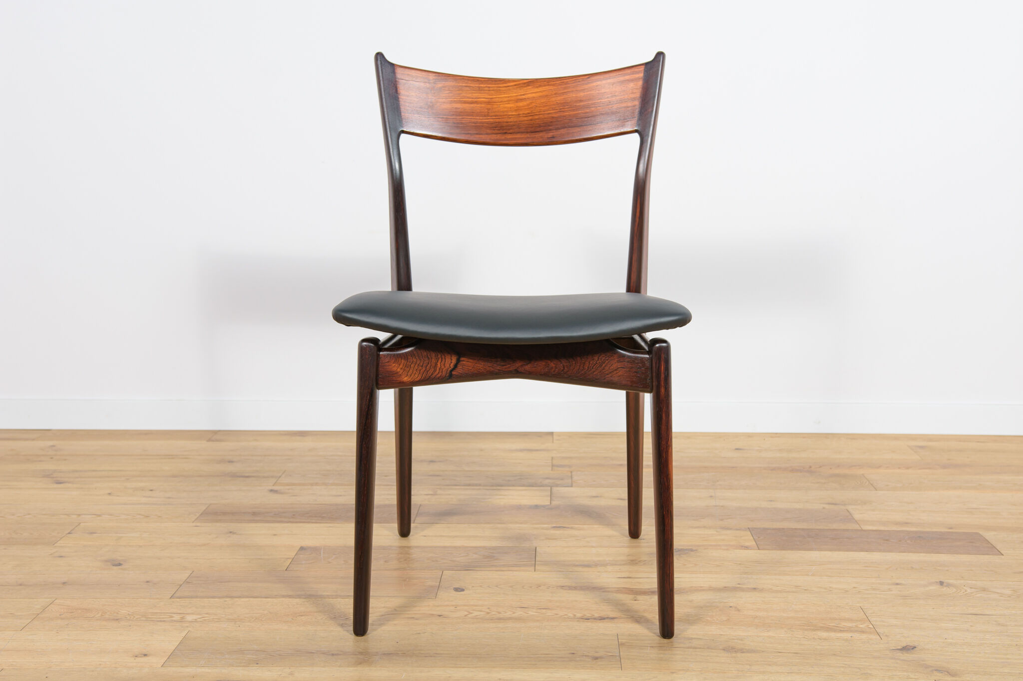 Mid Century Rosewood Dining Chairs by  H. P. Hansen for Randers Møbelfabrik, 1960s, Set of 4