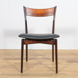 Mid Century Rosewood Dining Chairs by  H. P. Hansen for Randers Møbelfabrik, 1960s, Set of 4