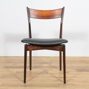 Mid Century Rosewood Dining Chairs by  H. P. Hansen for Randers Møbelfabrik, 1960s, Set of 4