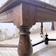 Oak table in Louis XIV style 1900