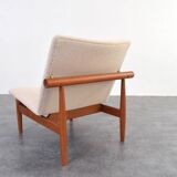 Model FD 137/1 Japan Lounge Chairs by Finn Juhl for France & Søn, Set of 2