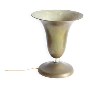 lampe calice en laiton