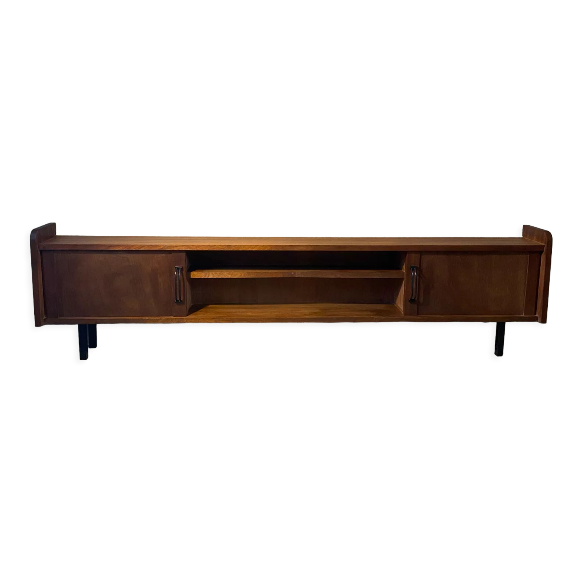 Vintage wooden row