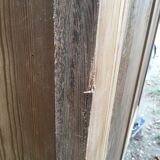 Wooden cabinet with interior doors