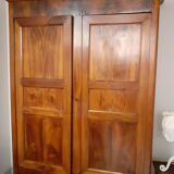 Old cabinet pegged with many drawers