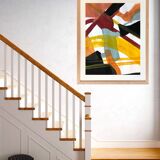 Original and unique abstract painting