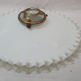 Opaline suspension white lace