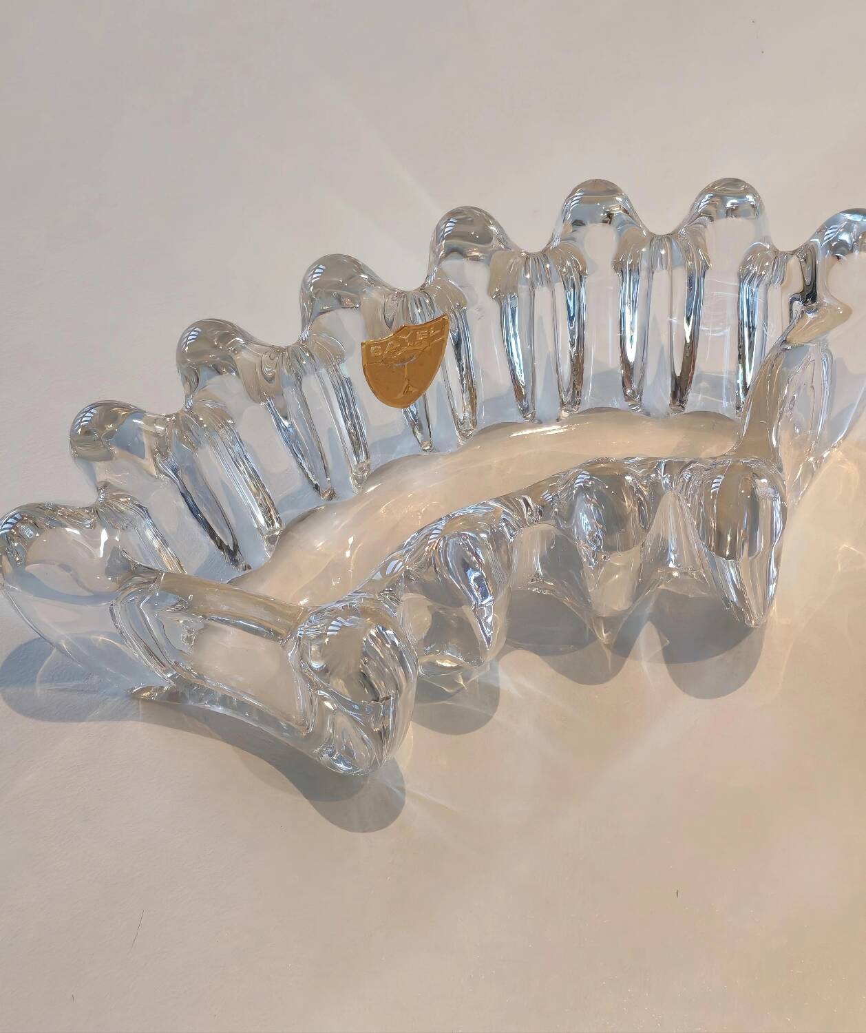 Centre de table cristal