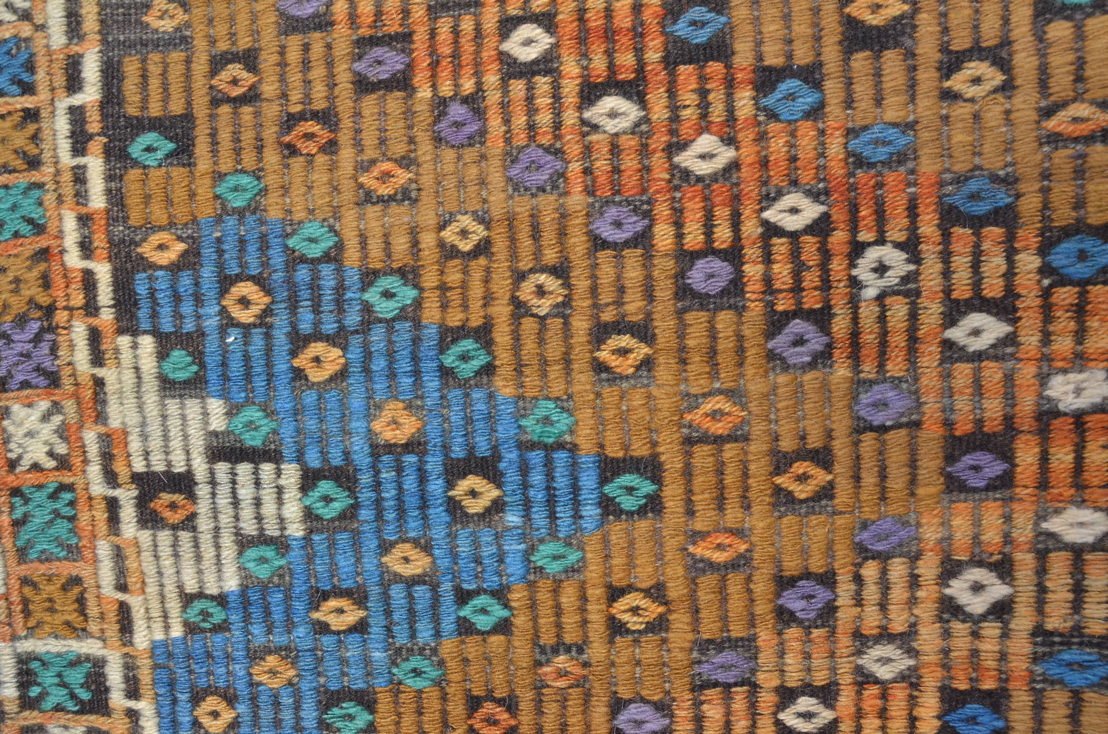 Oushak Anatolian Vintage Kilim Rug sku 1879