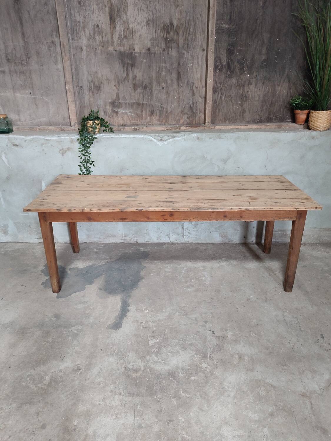 Pine Farmhouse Table