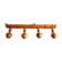 Bamboo-style coat hanger