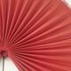Éventail chinois à pompon de décoration