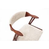 Chaise en teck, Danemark, années 1960. Après rénovation.