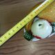 Small vintage fruit bowl in majolica – fruit decoration – 1950s/60s