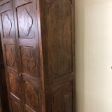 Pair of ancient liturgical cabinets