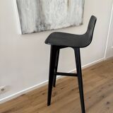 Set of 4 solid beech stools