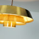 Hanging lamp Nova Brass Jo Hammerborg for Fog & Morup