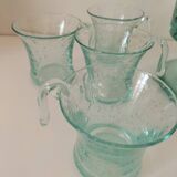 unsigned Biot bubble glass punch set