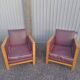 Paire de 2 fauteuil art deco