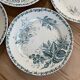 Set of 14 floral pattern dinner plates