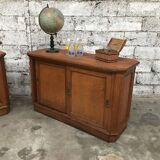 Old comtpoirs early twentieth double sided delicatessen coffee bar