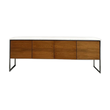Modernist enfilade in rosewood.