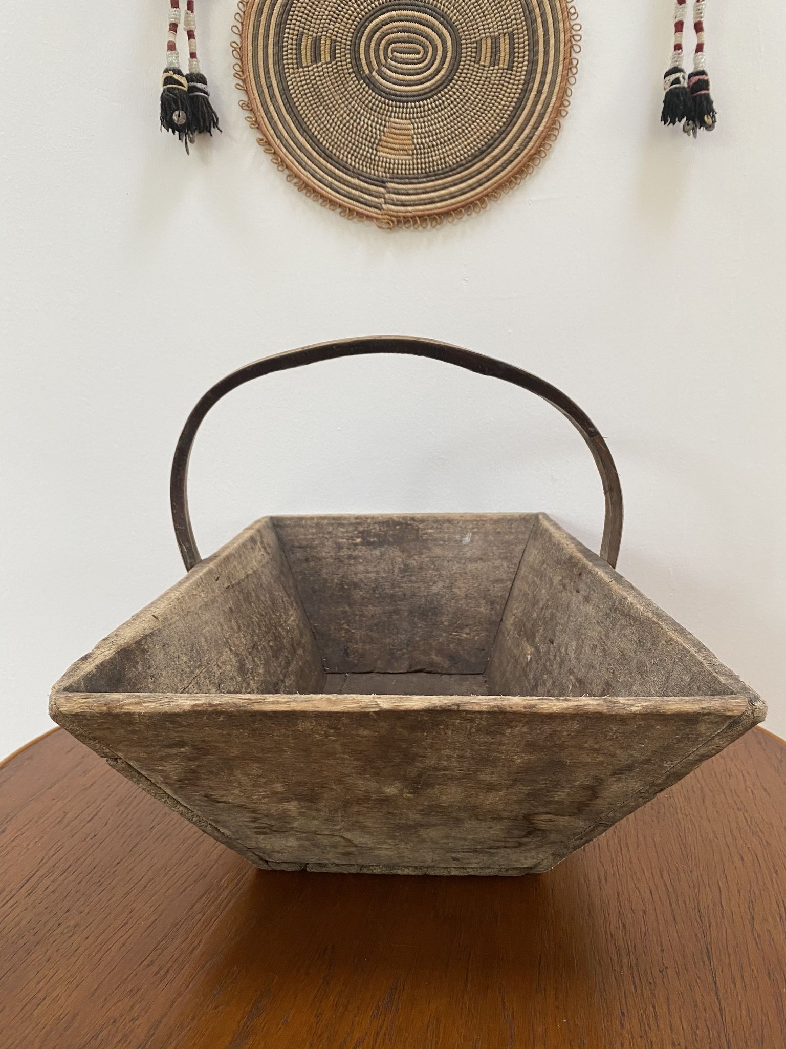 Panier en bois XL baquet de pêche d’Oléron