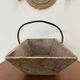 Wooden basket XL oléron fishing bucket