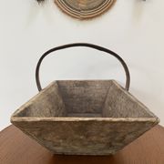 Panier en bois XL baquet de pêche d’Oléron