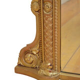 Fine victorian overmantel mirror