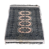 Carpet in wool and silk - hand made 65x90cm