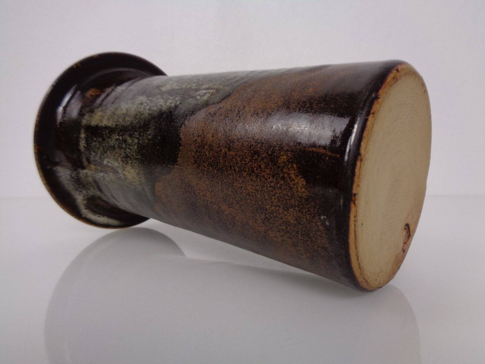 Danish Studio Ceramic Vase, 1960s