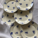 Badonviller dessert plates model Argenton