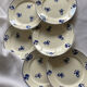 Badonviller dessert plates model Argenton