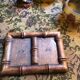 Bamboo photo frame,