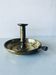 Antique brass candle holder