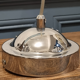 Space age suspension, sputnik, chrome metal, 80s