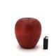 Sculpture of a giant red apple in wood, 1960s