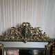 Trumeau mirror - marble, gilded, oak