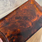 Tortoise tortoiseshell resin tray