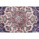 Vintage Turkish Oushak Handmade Wool Cotton Red Area Rug 124x209