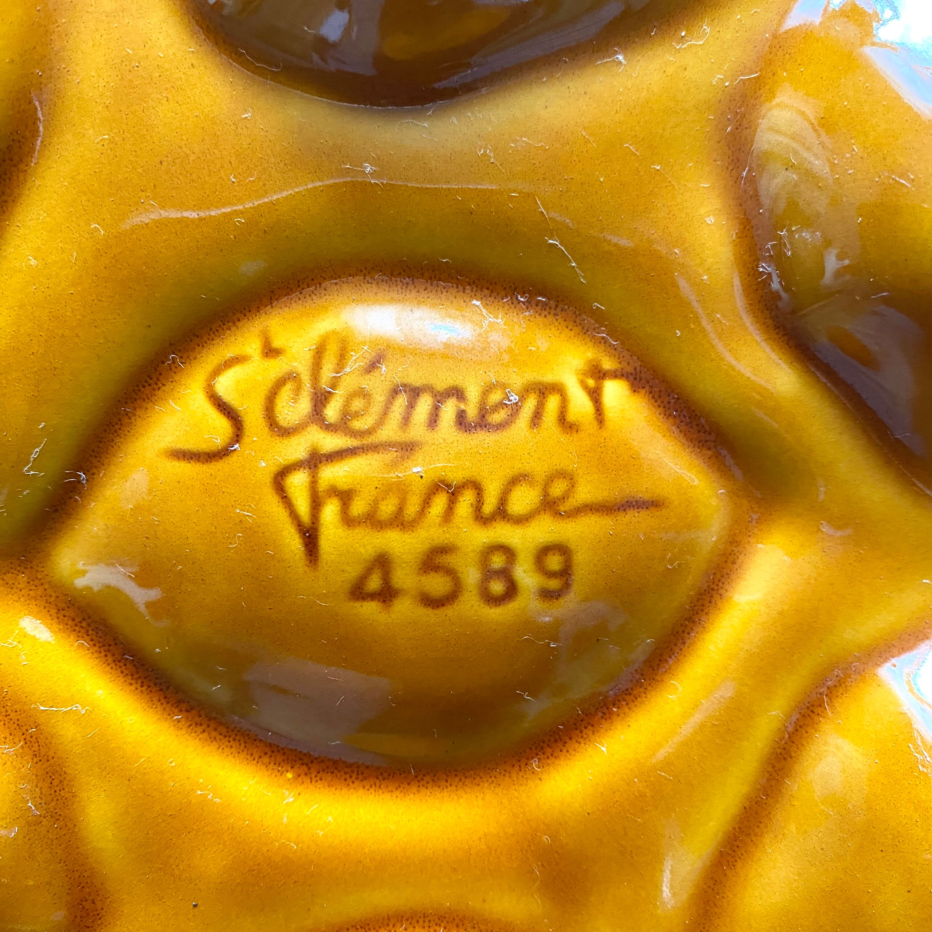 St Clément ceramic oyster service