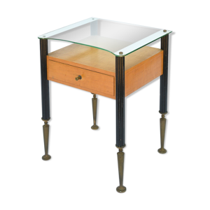 Table de chevet vintage des années